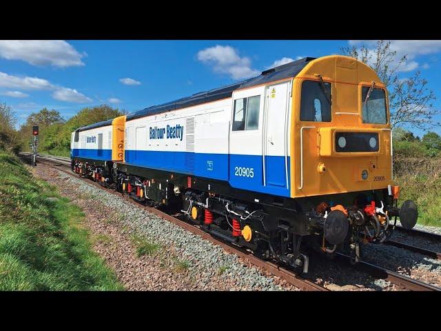 Driver's Eye View - Bishopbriggs (CE223) to Bridgton Yard via Coatbridge Central - 2024