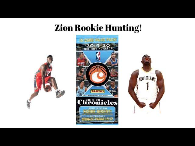 Zion Williamson Rookie Card Hunting!