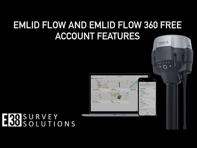 Emlid Flow and Emlid Flow 360 Free Account Features