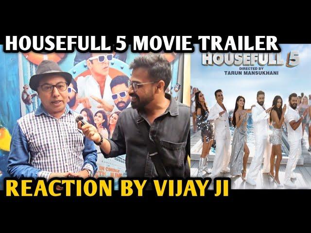 Housefull 5 Movie Trailer Reaction | By Vijay Ji | Akshay, Abhishek, Sonam, Sajid, Sanjay, Ritesh
