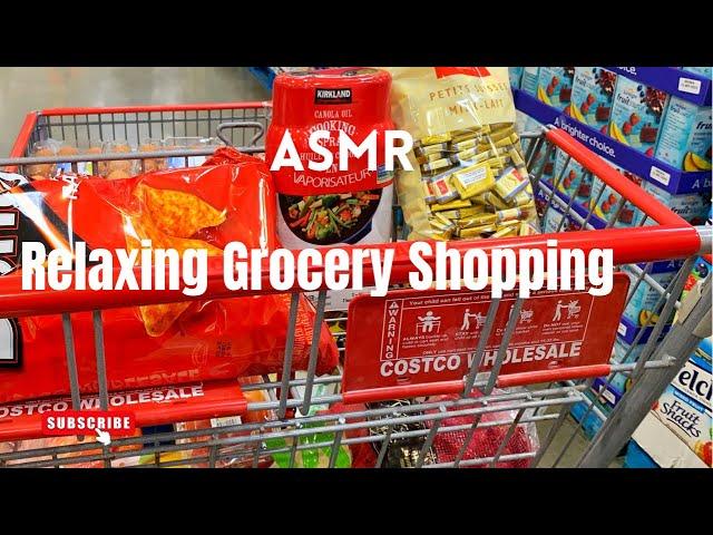 Silent vlog grocery shopping at Costco | Relaxing day at the Designer Outlet | Canadian Cafe