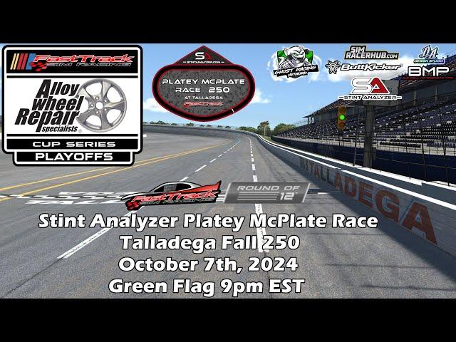 FastTrack Cup Series | Stint Analyzer 250 | Talladega Superspeedway | Ghost Racing Network