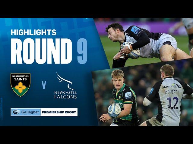 Northampton v Newcastle - HIGHLIGHTS | Nine Try Demolition | Gallagher Premiership 2024/25