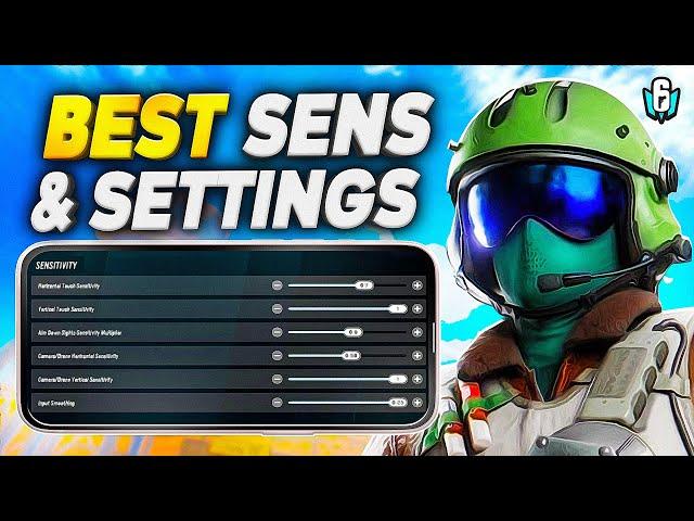 RAINBOW SIX MOBILE BEST SENSITIVITY & SETTINGS #rainbowsixmobile #rainbow6mobile