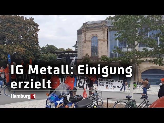 IG Metall: Einigung nach 18 Stunden Verhandlungen erzielt