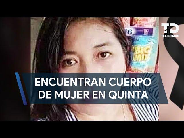 Encuentran muerta a mujer reportada como desaparecida en Santiago; estaba enterrada en una quinta