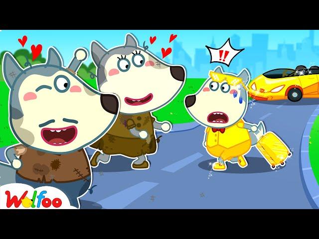 Oh No, Rich Wolfoo Family Became Broke! - Kids Stories About Wolfoo Family@WolfooCanadaKidsCartoon