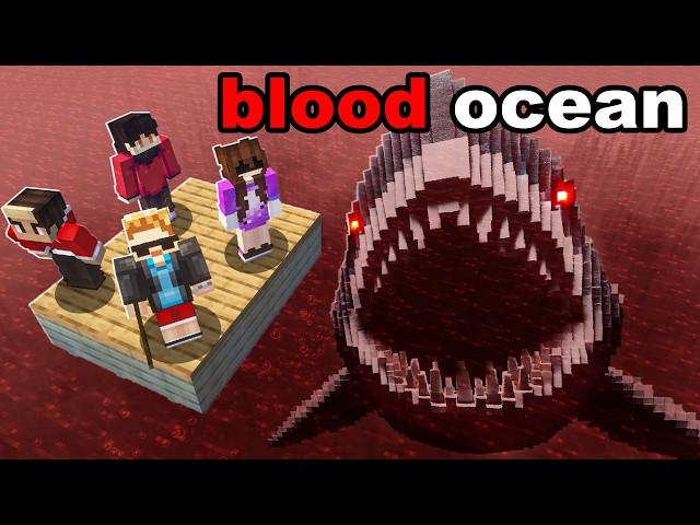 TRAPPED on Minecraft's Scariest Raft