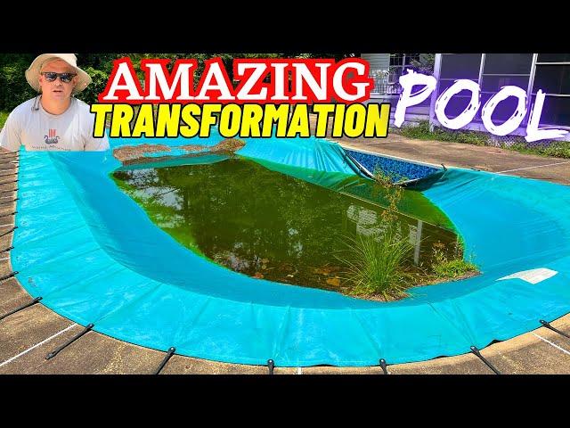 Amazing Pool Transformation (Before & After)