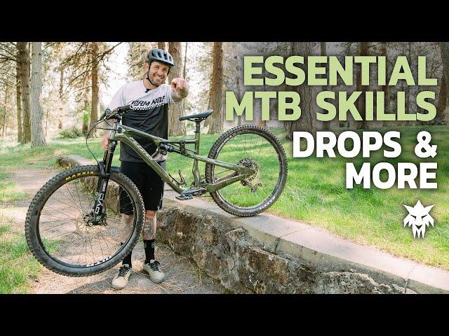 LEARN THIS SKILL! How to Drop and More #mtbskills #mtb #howto