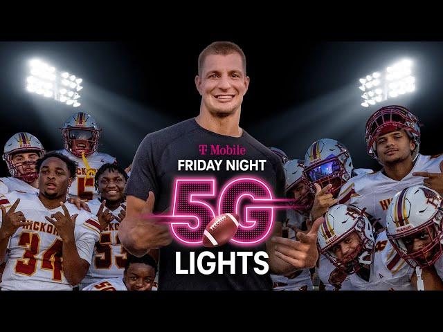 Friday Night 5G Lights with Rob Gronkowski | Upgrade Your Home Football Field | T-Mobile