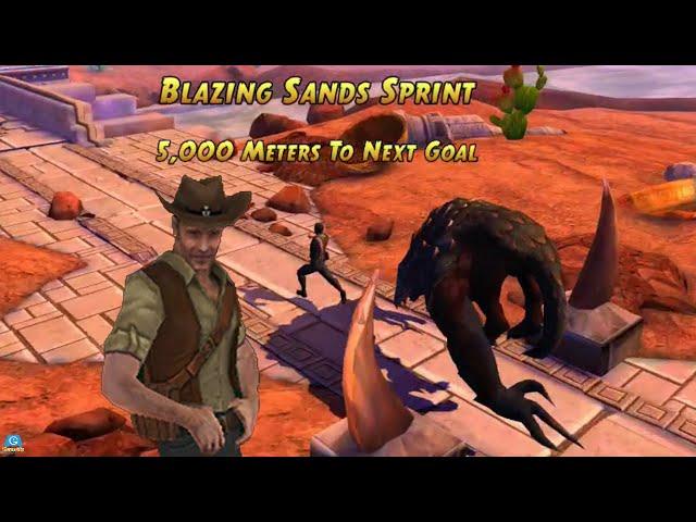 iGameMix2021 BLAZING SANDS SPRINT MONTANA SMITH TEMPLE RUN 2 HD Gameplay #1098