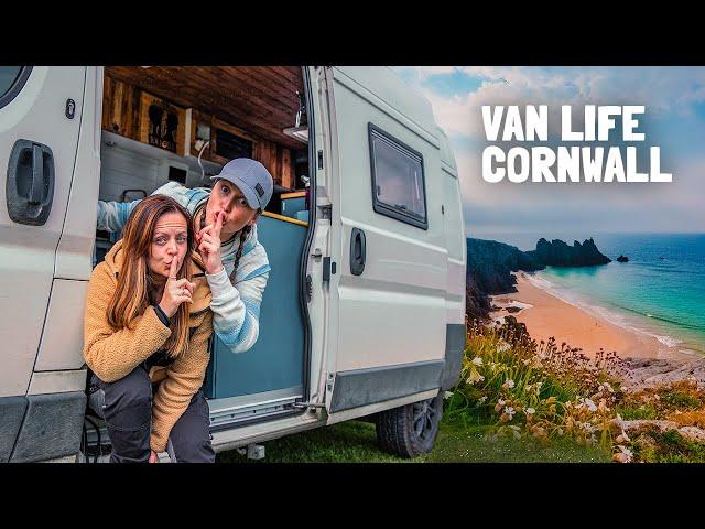 WE PROBABLY SHOULDN’T SHOW YOU THIS! (Van Life UK - Cornwall)