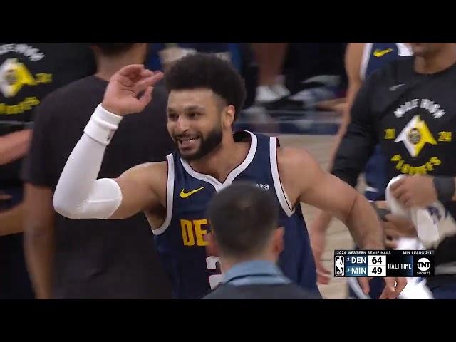 Jamal Murray with the FULL COURT BUZZER BEATER in Game 4 