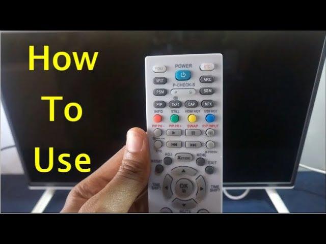 LG Service Remote Control Rules