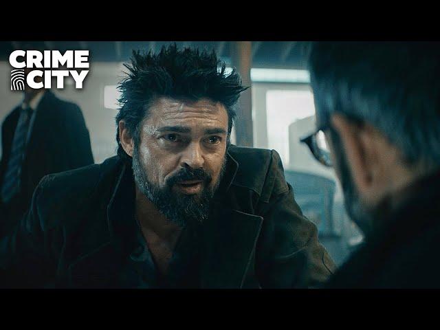 Butcher Forces Dr. Sameer to Make Supe Virus | The Boys (Karl Urban, Omid Abtahi)