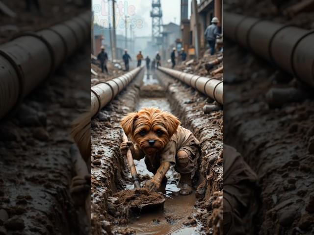 Poor Puppy Bullied for a Bite of Chicken  | His Inspiring Fight Back Will Amaze You #EmotionalStory