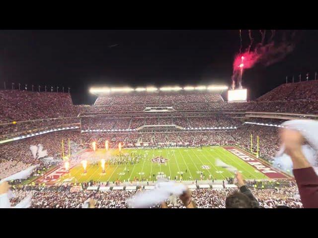 ELECTRIC TEXAS A&M VS TEXAS ENTRANCE CROWD REACTION WITH POWER! | COLLEGE FOOTBALL 2024