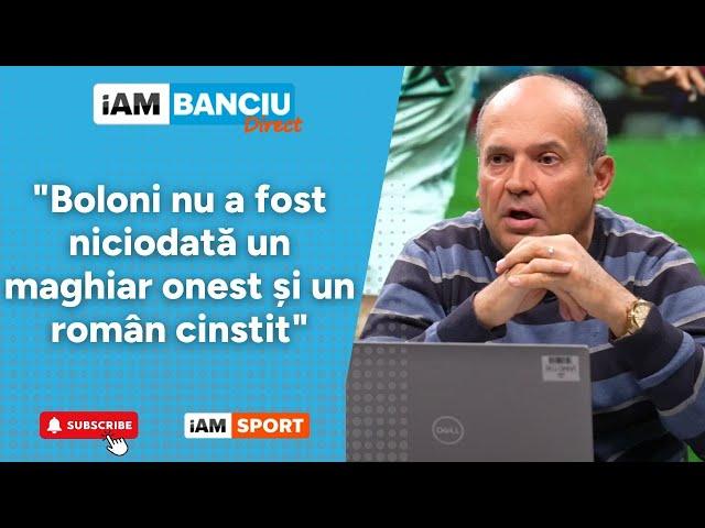 iAM Banciu -15 ianuarie | Banciu, despre fabuloasa seară fotbalistică