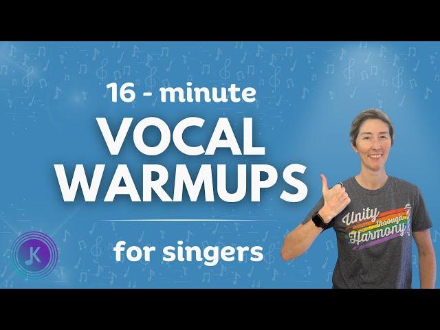 16 Minute VOCAL WARMUP for SINGERS | Best voice warm-up