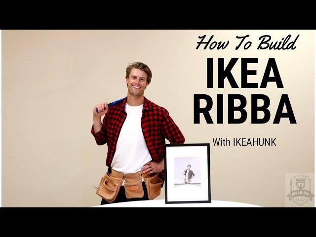 How to Assemble IKEA RIBBA Picture Frame