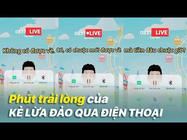 Phút trải lòng của kẻ lừa đảo qua điện thoại, nghe vừa buồn cười, vừa thương | VTV24