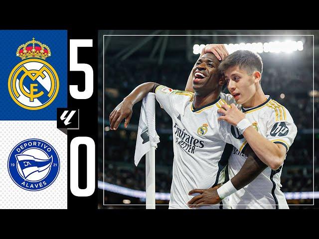 Real Madrid 5-0 Alavés | HIGHLIGHTS | LaLiga 2023/24