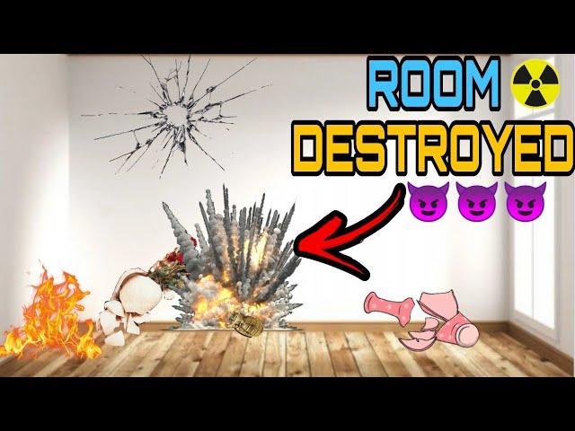 DESTROYING THE ROOM WITH CRAZY EXPLOSIVES! | Room Smash Gameplay