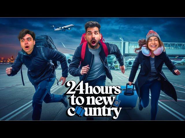 24 HOURS IN NEW COUNTRY WITH MY BROTHER & SISTER | Rimorav Vlogs