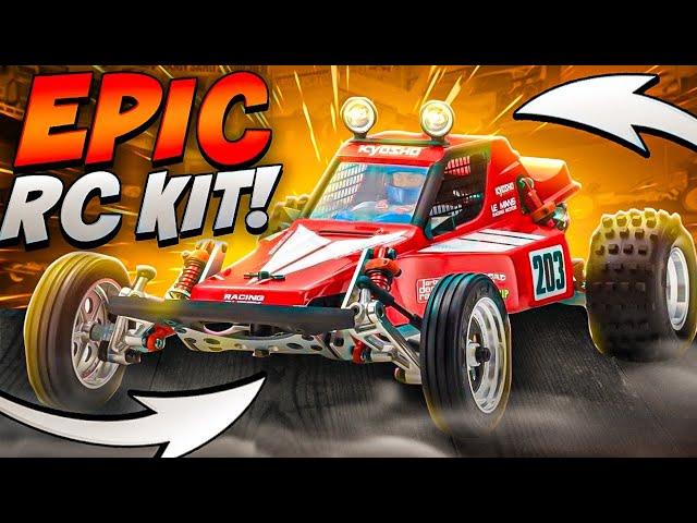 Epic RC Kit! Kyosho Tomahawk Build, Paint, Run & Review. Legendary Series Racing Buggy Kit KYO30615B