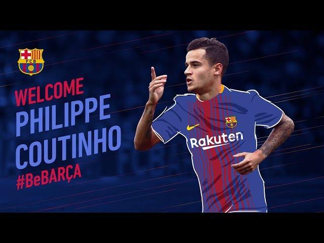 Philippe Coutinho, new FC Barcelona player