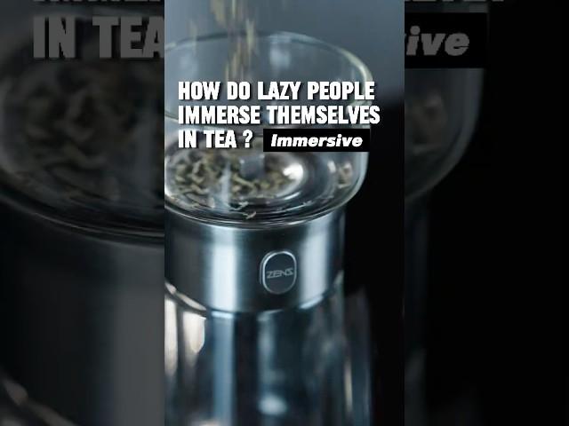 ZENS Immersive Tea Brewing#loose teapot #tealovers #drip teapot #lazy tea  pot