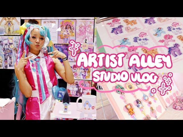 PREPARING FOR TWO ARTIST ALLEYS??  studio vlog