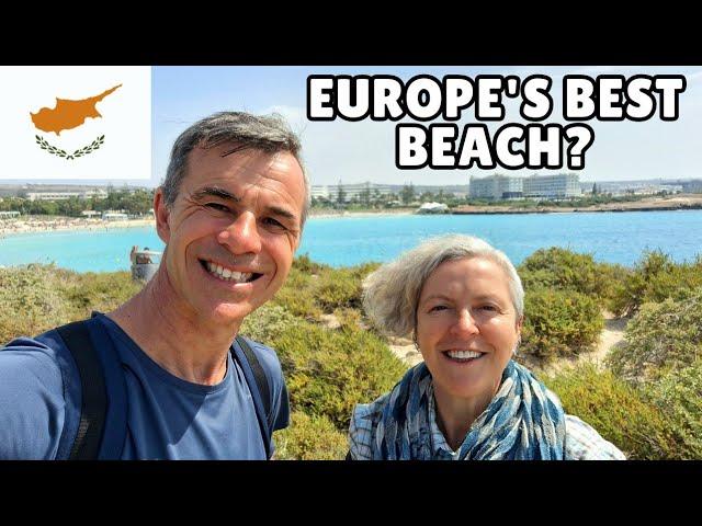 AYIA NAPA Cyprus  Beautiful Beach & Delicious Food MEZZE ️