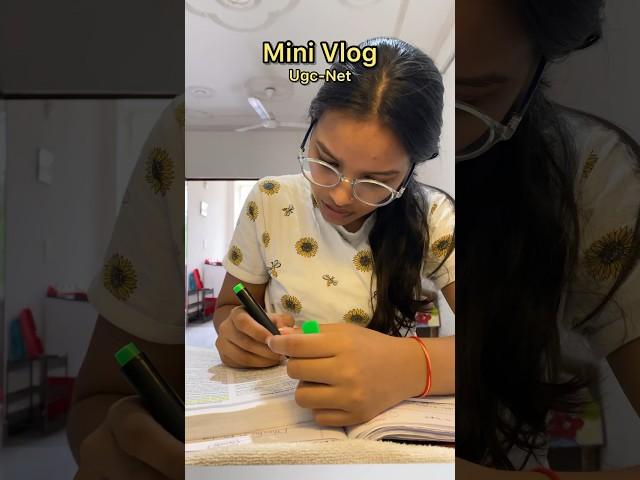 MiniVlogUgc-Net English#exam #motivation #nta #ugcnetexam #study #netaspirant #minivlog #reexam