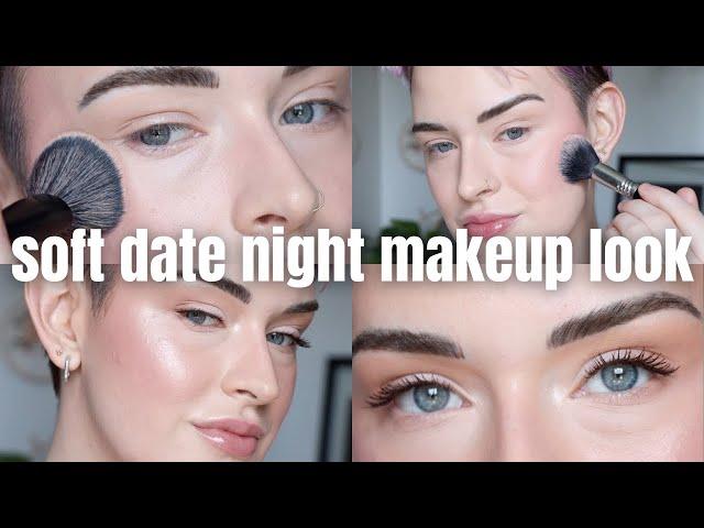 Soft Date Night Makeup Tutorial | Filmed close-up and in natural light!