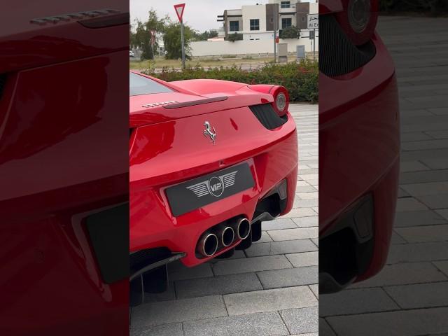 458 italia️ #ferrari  #ferrari458italia  #fyp #viral #viralvideos #dubaicars #carasmr  #carreview