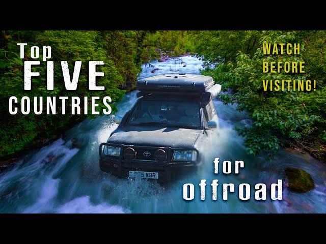 You WON'T Guess | 5 EPIC EUROPE 4x4 Road-Trip DESTINATIONS for Overland Adventure