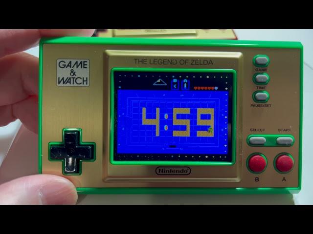 Nintendo Zelda Game and Watch 35th Anniversary Overview