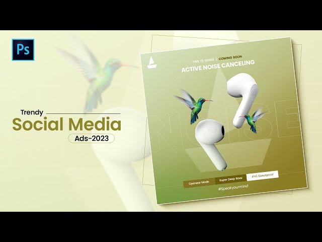 Social Media Post Design 2023  | Photoshop Tutorial