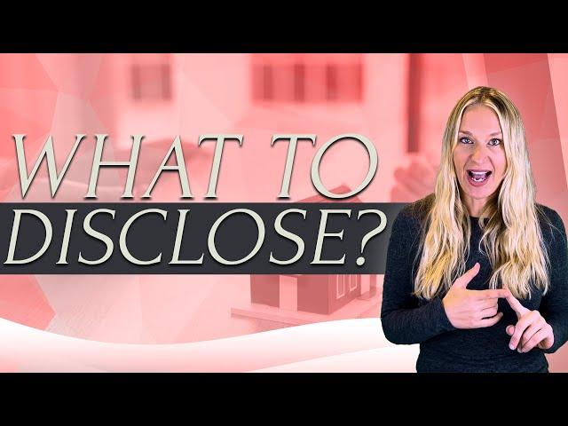 What to Disclose When Selling Your Home