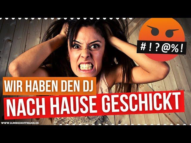 Hochzeit Panne  // DJ Playlisten Analyse