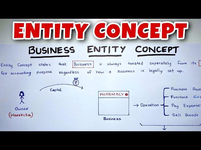 Entity Concept EXPLAINED - By Saheb Academy