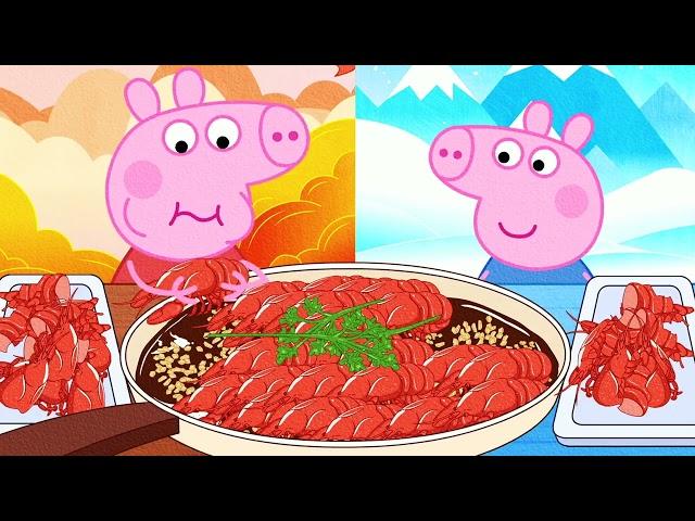 Heo peppa ăn tôm hùm đất#asmr #mukbang #peppapig