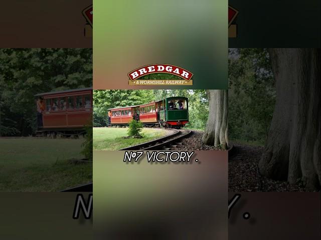 N⁰7 "VICTORY" Glides Down The Hill! #railway #trains #railways #steam #shorts