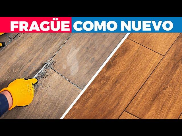 Cómo renovar el fragüe de tu piso