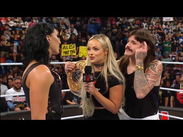 Rhea Ripley, Liv Morgan & Dominik Mysterio Segment: Raw September 23 2024