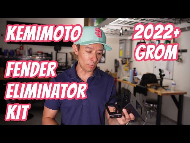 Kemimoto Fender Eliminator Kit for the 2022+ Honda Grom