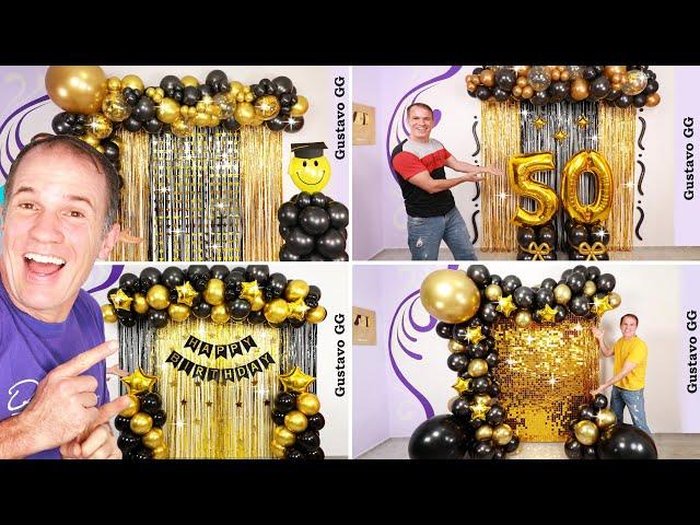 birthday decoration ideas at home  balloon decoration ideas - Gustavo gg