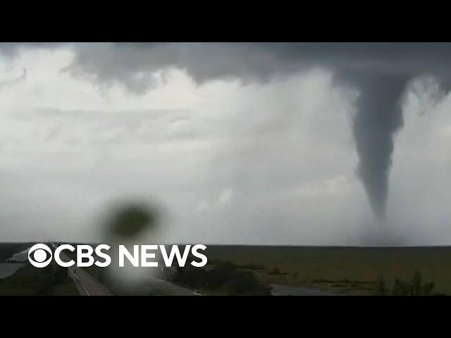 Tornadoes confirmed, conditions deteriorating as Hurricane Milton nears Florida